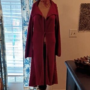 Bisou Bisou Vibrant Red Knitwear